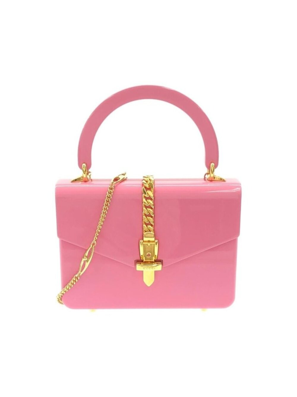 Gucci Sylvie Bag Handbag Gold